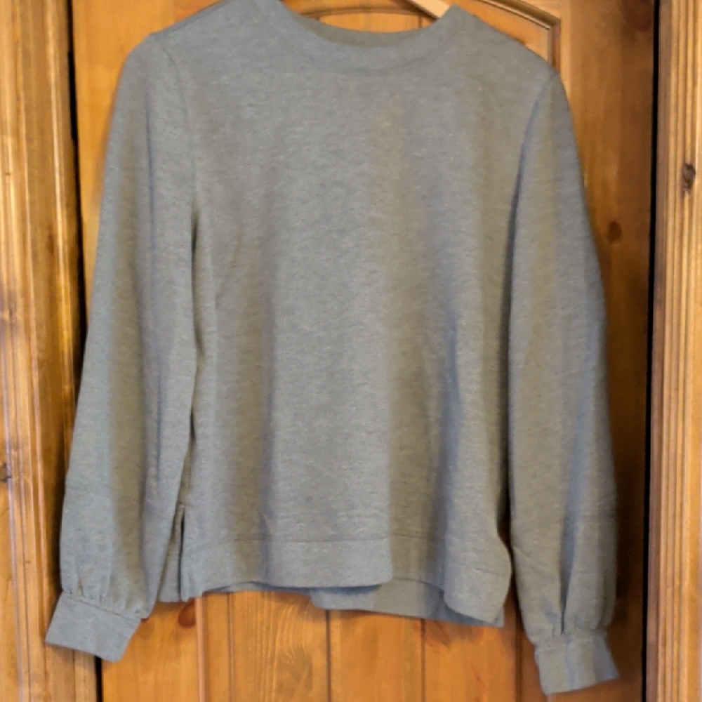 Banana Republic Heather Gray Crewneck Sweater